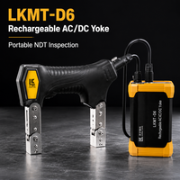 Détecteur de défauts par particules magnétiques portable AC/DC LKMT-D6 avec lumière UV pour l'inspection des soudures et les applications NDT