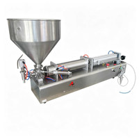 Machine de remplissage semi-automatique pneumatique pour pâtes, liquides, crèmes et miel – Remplisseuse à piston