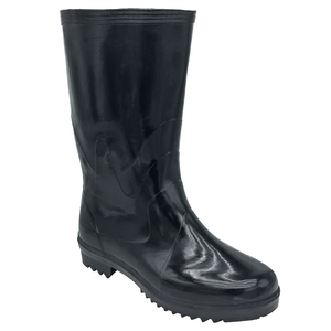 <span class=keywords><strong>Precio</strong></span> al por mayor Barato Negro Gumboots Hombres Goma <span class=keywords><strong>Lluvia</strong></span> Bota para el deber - Product Image 2