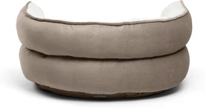 Cuddler <span class=keywords><strong>Jumbo</strong></span> Wheat Bolster Cama para gatos y perros Forma rectangular sólida - Product Image 3