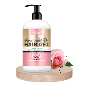 Gel de coiffure à l'extrait de rose de marque privée de 400ml <span class=keywords><strong>pour</strong></span> <span class=keywords><strong>cheveux</strong></span> bouclés crème de traitement parfumée <span class=keywords><strong>pour</strong></span> les femmes - Product Image 1