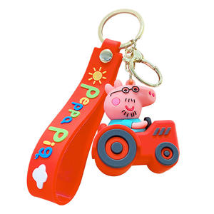 Cartoon Light Key Chain Pendant Letterpress Printed Hard-Wearing PVC/Silicone Soft Rubber Doll <strong>Bag</strong> Hanging Business - Product Image 4