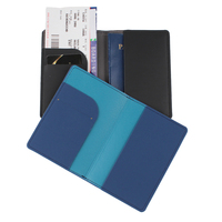 Porte-passeport en PU personnalisable de haute qualité avec couverture de conception de lettre de voyage étanche de style transfrontalier chaud pour les couples