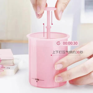 Vente chaude transfrontalière en plastique PP nettoyant pour le visage <span class=keywords><strong>mousseur</strong></span> mousse bouteille mousse tasse pour savon gel douche shampooing - Product Image 2