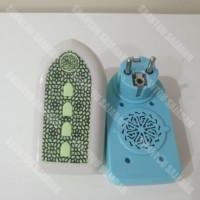 SAJADAH ZK3SPRO Mini haut-parleur cube Coran avec prise EU et fonction de mémoire automatique, lecteur audio islamique compact pour la prière quotidienne à domicile