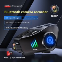 Nouveau casque de moto Q28 avec casque audio 5.3, caméra HD 1080P, autonomie de 55H, étanche, interphone NFC et enregistreur vidéo