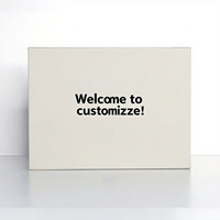Boîte en forme de livre magnétique avec logo personnalisé, emballage en carton solide, boîtes cadeaux en papier