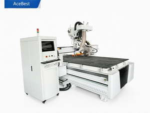 CNC ATC Router 3Axis Wood Machine 9KW Spindle Servo Motor Gear Core Components Furniture Manufacturing