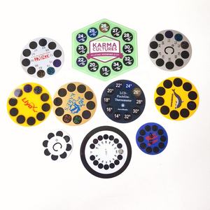 เทอร์โมมิเตอร์แบบแถบวัดอุณหภูมิในตู้ปลา ผลิตจากวัสดุ PET คุณภาพสูง มองเห็นได้ชัดเจน ติดแน่น สำหรับตู้ปลา ยี่ห้อ <span class=keywords><strong>Chuhai</strong></span> Factory - Product Image 3