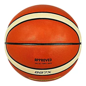 농구 훈련 장비 도매 GF7 GG7 GL7 GG7X GL7X 로고 농구 공 7 볼라 데스 basquete