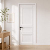 Portes WPC au design moderne et minimaliste, surface finie, sécurité garantie, utilisation intérieure, salle de bain, chambre, appartement, hôtel, cuisine