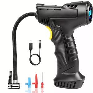 Pompe à air sans fil portable professionnelle haute pression compacte et durable pour le camping et l'extérieur, idéale pour les pneus de voiture - Product Image 1