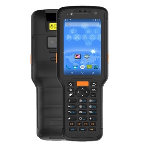 Rugline 4G cầm tay PDA 2D Máy quét mã vạch không dây Wifi BT GPS gồ ghề thiết bị đầu cuối máy quét gồ ghề <span class=keywords><strong>Android</strong></span> 9.0 PDA - Product Image 1