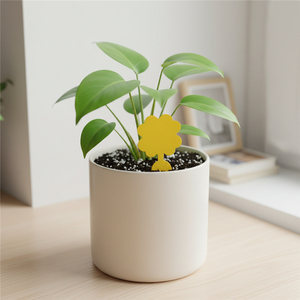 Trampas Adhesivas Amarillas para Moscas de la Fruta, Eliminador de Mosquitos del Hongo para Plantas de Interior y Control de Plagas en Jardines Exteriores - Product Image 6