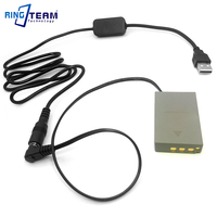 Câble adaptateur d'alimentation USB pour appareils photo Olympus, coupleur CC PS-BLS5, chargeur et adaptateur de puissance de sortie 30W.