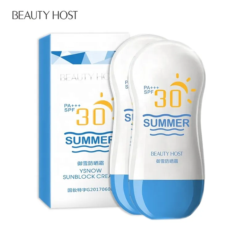 Sunisa — crème solaire SPF30, protection solaire résistante à l'eau, organique, blanchiment, UVA/uvc