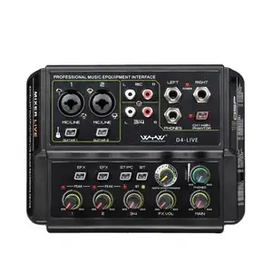 Professional With Ce Certificate Bluetooth Audio Mixer