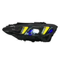 Pièce de rechange améliorée SJC Auto, nouveau phare avant LED RGB exclusif pour BMW Série 4 G22 G26 G82, ensemble de phares modifiés