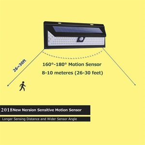 Drop Shipping 2 Optional Modes Wireless <strong>Security</strong> Lamp Motion <strong>Sensor</strong> IP44 Waterproof Yard <strong>Fence</strong> Solar LED Wall Lights Outdoor - Product Image 2