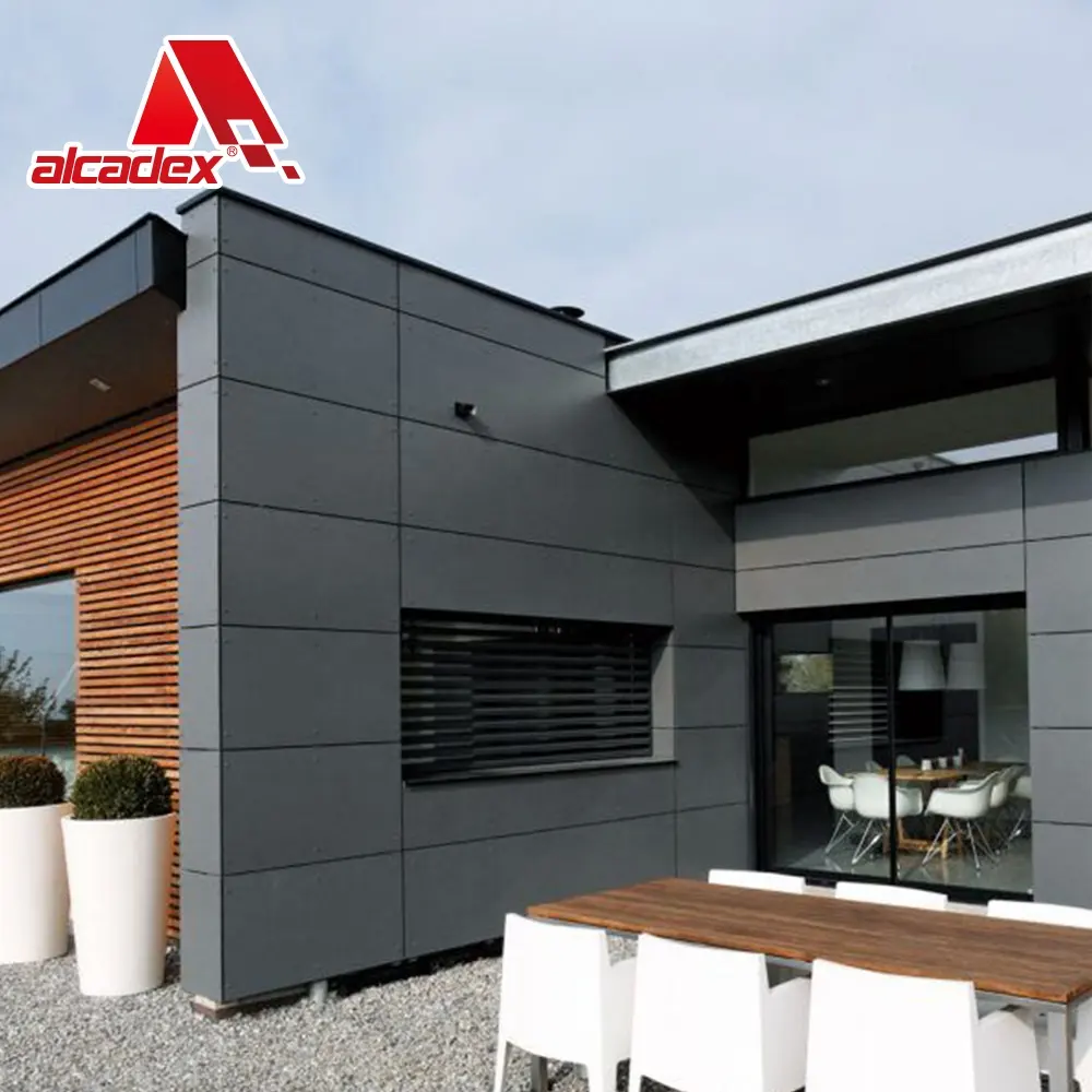 Alcadex بناء واجهة مواد البناء لوحة ساندويتش الألومنيوم لوح مركب ACP حائط ساتر ACP