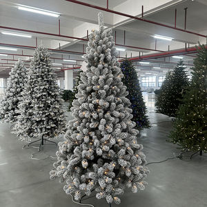 Árbol de Navidad Artificial Pre-Ensamblado, Decoraciones para el Hogar y Fiestas, Fabricado en Fábrica, Premium, Personalizado, de PE/PVC Flocado - Product Image 1