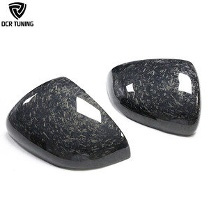 <span class=keywords><strong>Mercedes</strong></span>-Benz clase AMG A35 A45 <span class=keywords><strong>CLA</strong></span> W118 CLA35 CLA45 2019 + carcasas de espejo lateral de coche W177 cubierta de espejo de ala de fibra de carbono forjado - Product Image 6