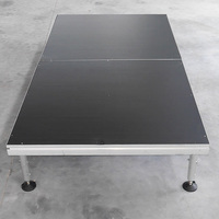 Système de treillis de scène en aluminium à montage facile, haute capacité de charge, robuste, pour plateforme de scène événementielle, directement de l'usine