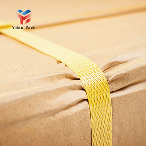 Yalanpack Rollo de banda de plástico virgen de alta resistencia Correa ancha manual Polyprop PP Flejes Resistente al agua Durable ROHS SGS ISO - Product Image 5
