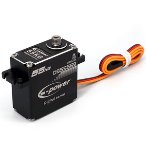 E-Power Custom 55Kg Waterdichte Digitale <span class=keywords><strong>Rc</strong></span> <span class=keywords><strong>Servo</strong></span> Metalen Coreless <span class=keywords><strong>Servo</strong></span> Voor Vaste Vleugel Speelgoed Onderdelen Fabriek Prijs - Product Image 1