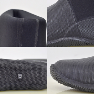 Yonsub Bốt lặn cao su cao su tổng hợp + lưu hóa chống trượt 5mm Bốt cổ cao - Product Image 5