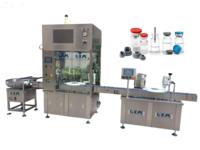 Ligne de remplissage automatique de flacons de 10 ml, machine de remplissage, de bouchage et de capsulage de bouteilles pour produits liquides