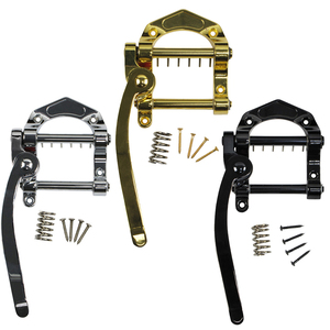Piezas de kit de guitarra DIY al por mayor estilo <span class=keywords><strong>Bigsby</strong></span> B5 USA vibrato trémolo de guitarra se adapta a SG y otras guitarras eléctricas - Product Image 1
