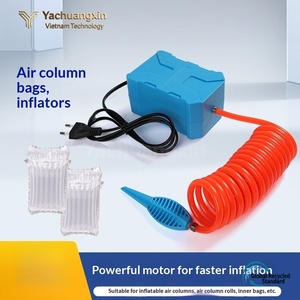 Portable Electric Air Pump Blue Plastic Mini Vacuum Suction Pump for Outdoor Camping <b>Compression</b> <b>Bags</b> - Product Image 4