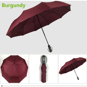 <span class=keywords><strong>Promo</strong></span> Logo sur mesure 10 K 23 pouces coupe-vent Triple entièrement automatique parapluie <span class=keywords><strong>parasol</strong></span> parapluie - Product Image 6
