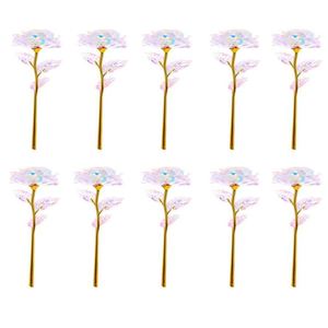 Luxurious Personalized Handmade Gold Foil <b>Roses</b>-Rectangle Shape Perfect Decorative Touch for Festive Events Residential Elegance - Product Image 3