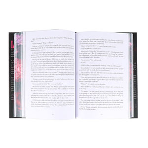 Impression de livres Bord pulvérisé Édition spéciale personnalisée Livre érotique d'<span class=keywords><strong>horreur</strong></span>-romance à couverture rigide avec couverture en feuille et vestes anti-poussière - Product Image 6