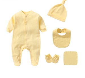 Conjuntos de Ropa de Punto para Bebé, 5 Piezas, Color Sólido, Ropa de Invierno para Bebé, Conjuntos de Ropa de Manga Larga para Recién Nacido - Product Image 4