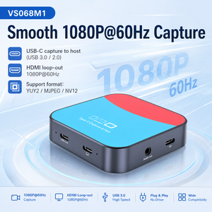 Tarjeta Capturadora de Video USB C <span class=keywords><strong>7</strong></span> en 1, Estación de Acoplamiento 1080P60, Salida HDMI en Bucle, 100W PD 3.0, Hub USB 3.0, Salida de Audio para Laptop - Product Image 4
