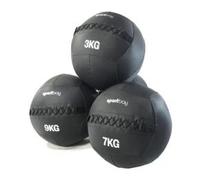 Precio de Fábrica, Logotipo Personalizado, Material de Cuero PVC Duradero, Balón Medicinal Suave, Balón de Pared de Alta Resistencia de 2 kg a 12 kg para Gimnasio y Fitness - Product Image 6