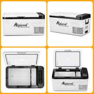 Alpicool 25L Caja de refrigeración portátil Capacidad de refrigeración Mini nevera ABS PP Material 12V Congelador de coche basado en compresor - Product Image 6