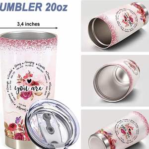 Taza de Café Personalizada de Acero Inoxidable, Regalos Cristianos para Mujeres, Regalos Bíblicos de Ánimo para Mamá, Hermana, Idea de Regalo de Cumpleaños - Product Image 3
