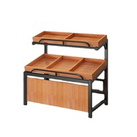 Op Maat Gemaakte Supermarkt Fruit/Produceren Display Plank Fruit Rack Display Plank Stand Voor Groenten