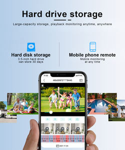 Новейший 8-канальный 3-мегапиксельный наружный датчик движения Поддержка многоязычной солнечной панели комплект камеры - Product Image 4