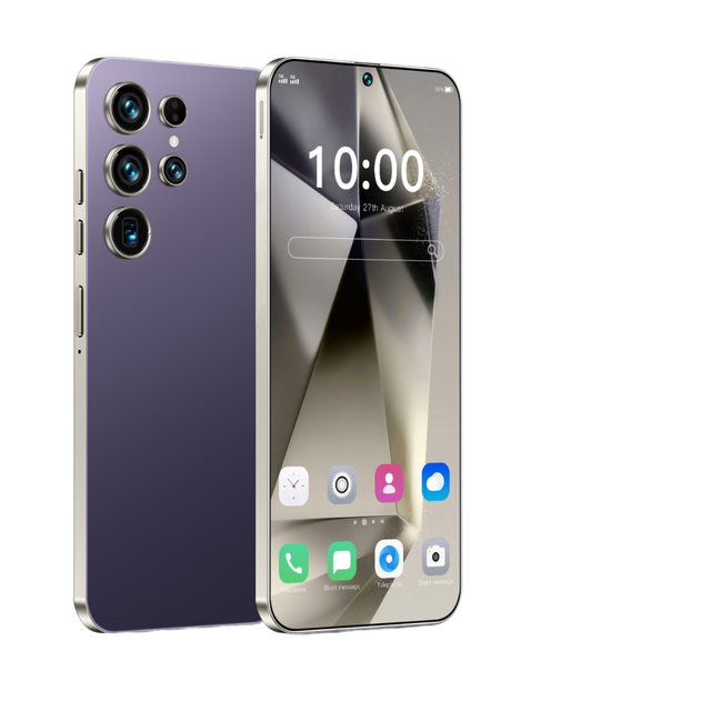 Best Seller S26 Ultra Unlocked Mobile Phones 7.3-inch Dual Sim Deca Core 16GB+1TB Large Memory 7800mAh Battery 5G Smartphone