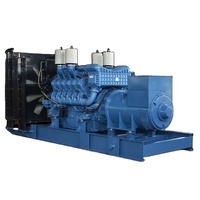 Generador Diésel de Emergencia SPM Serie MTU Modelo THL M720 de 900kW Trifásico 50/60Hz Refrigerado por Agua, Silencioso, para Uso en Minas, con ATS Automático Remoto
