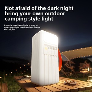 Banque d'alimentation portable ultra-grande capacité <span class=keywords><strong>30</strong></span>,<span class=keywords><strong>000</strong></span>-50,<span class=keywords><strong>000</strong></span> Mah avec 4 câbles intégrés à charge rapide PD22.5W - Product Image 4