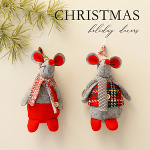 Adorno Navideño Creativo de Ratón Resucitado, Muñeco Colgante de Ratón Pequeño, Decoración Navideña, Juguete Colgante - Product Image 2