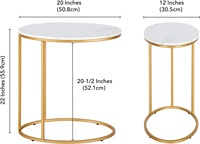 Ensemble de meubles de salon moderne avec une nouvelle table basse ovale en métal et un plateau en marbre, en fer, décoration intérieure, meubles de salle à manger