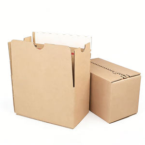 Custom <b>Recyclable</b> Zipper Tear Strip Folding Corrugated Cardboard Mailer Shipping <b>Gift</b> Packaging Boxes - Product Image 6