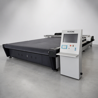 Mesin Pemotong Otomatis CNC Grafis Pisau CNC untuk Pemotongan Papan Bergelombang 2 Lapis, Pemotong Lembaran Karton, Printer Plotter Digital